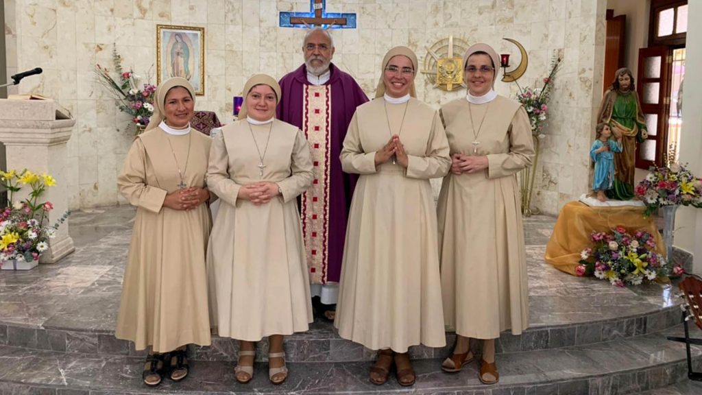 Mérida, in Messico, suor Norma, suor Euzanira e suor Monayris